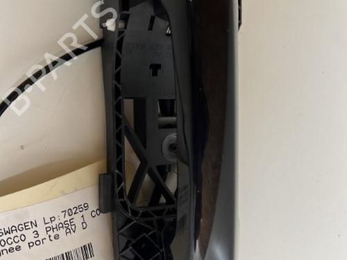 Front right exterior door handle VW SCIROCCO III (137, 138) 2.0 TDI | BP19657512C129 