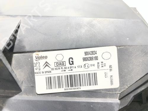 Left headlight CITROËN BERLINGO Box Body/MPV (B9) 1.6 HDi 90 | BP39749583C28 - Image 3