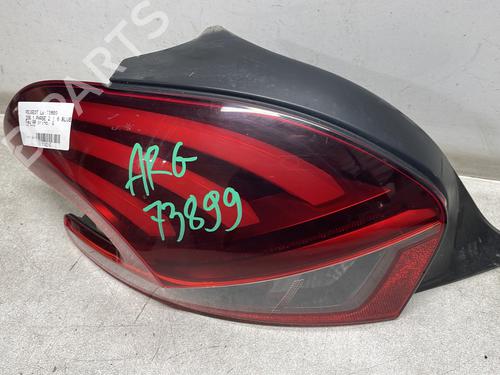 Left taillight PEUGEOT 208 I (CA_, CC_) 1.6 HDi / BlueHDi 75 | BP29840760C34