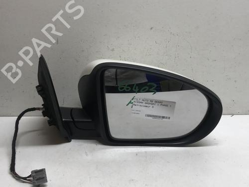 Right mirror NISSAN QASHQAI I (J10, NJ10) 1.5 dCi | BP18213152C27 