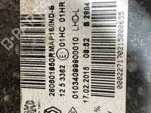 Left headlight RENAULT CLIO IV Grandtour (KH_) 1.5 dCi 90 (KHN3, KHN4) | BP32307142C28 