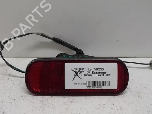 Used Rear fog light SUZUKI SWIFT IV (FZ, NZ) 1.2 (AZH412, ZC72S) (94 hp) 18232490