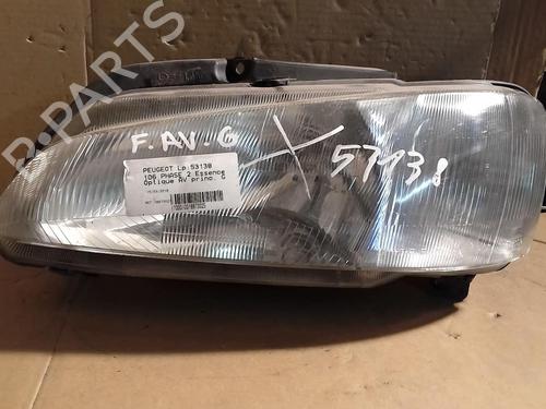 Used Left headlight Left headlight PEUGEOT 106 II (1A_, 1C_) 1.1 i (60 hp) 18219238 18219238