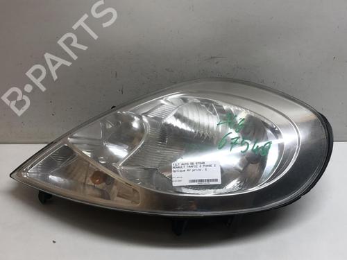 Used Left headlight Left headlight RENAULT TRAFIC II Van (FL) 2.0 dCi 115 (FL01, FL0U, FL00, FL0H, FL0M) (114 hp) 18210096 18210096