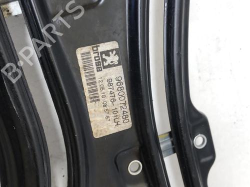 Rear left window mechanism PEUGEOT 207 CC (WD_) 1.6 HDi | BP18224323C24 