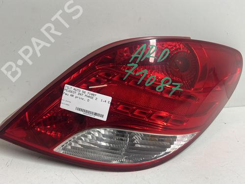 Used Right taillight PEUGEOT 207 (WA_, WC_) 1.4 16V (98 hp) 21170670