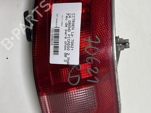Used Rear bumper right light CITROËN C4 Grand Picasso II (DA_, DE_) 2.0 BlueHDi 150 (150 hp) 21185655