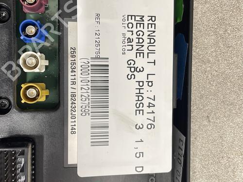 Display monitor RENAULT MEGANE III Hatchback (BZ0/1_, B3_) 1.5 dCi (BZ09, BZ0D, BZ1W, BZ29, BZ14) | BP32317019C48