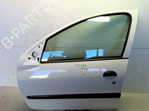 Used Left front door PEUGEOT 206+ (2L_, 2M_) 1.1 (60 hp) 25475630