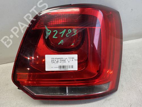 Used Right taillight VW POLO V (6R1, 6C1) 1.6 TDI (90 hp) 25221771