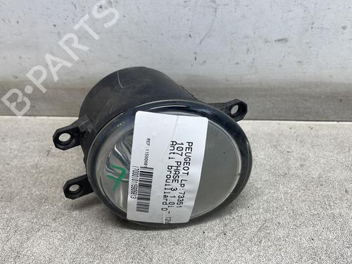 Højre Foran Tågelygte PEUGEOT 107 (PM_, PN_) 1.0 (68 hp) 30490017