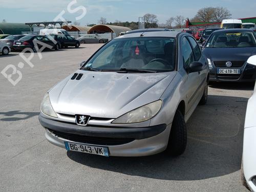 Left rear door PEUGEOT 206 Hatchback (2A/C) 1.4 i | BP27494823C4 
