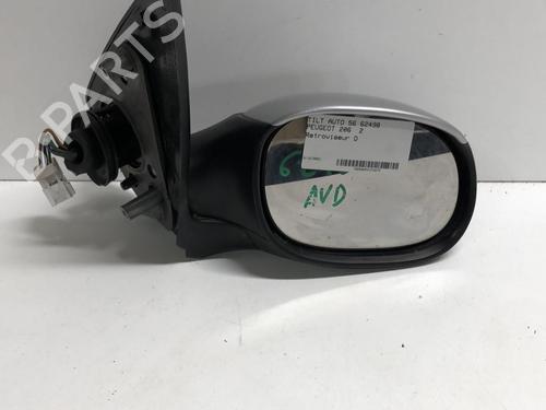 Right mirror PEUGEOT 206 Hatchback (2A/C) 2.0 HDI 90 | BP18231565C27 