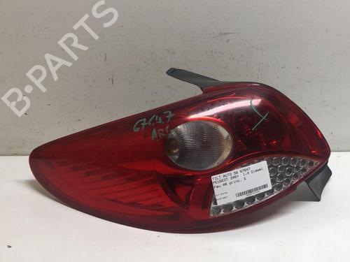 Left taillight PEUGEOT 206+ (2L_, 2M_) 1.4 HDi eco 70 | BP18226577C34 
