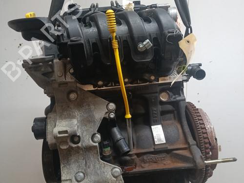 Used Engine RENAULT CLIO III (BR0/1, CR0/1) 1.2 16V Hi-Flex (BR1U, CR1U) (75 hp) 30200644