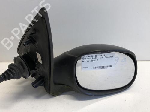 Used Right mirror PEUGEOT 206+ (2L_, 2M_) 1.4 i (2LKFWA, 2MKFWA) (75 hp) 18217523