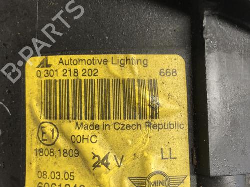 Used Left headlight MINI MINI (R50, R53) One (90 hp) 18214135