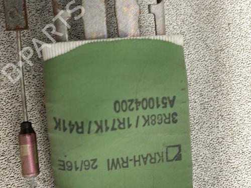 Used Heater resistor Heater resistor RENAULT MASTER III Van (FV) 2.3 dCi 135 FWD (FV0N, FV08, FV06, FV00, FV1S) (136 hp) 27637699 27637699