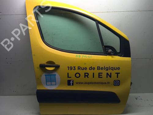 Used Right front door CITROËN BERLINGO Box Body/MPV (B9) 1.6 HDi 90 (90 hp) 22236147