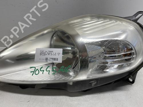 Used Left headlight FIAT GRANDE PUNTO (199_) 1.3 D Multijet (75 hp) 23504390