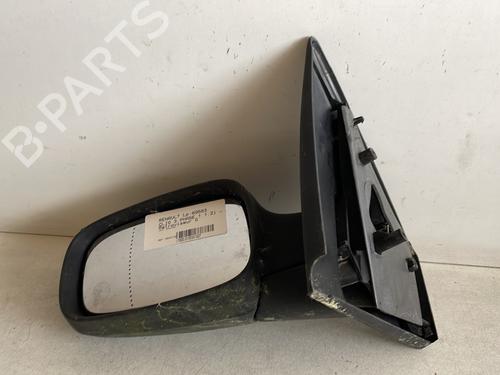 Used Left mirror RENAULT CLIO III (BR0/1, CR0/1) 1.2 16V (BR02, BR0J, BR11, CR02, CR0J, CR11) (75 hp) 25444709