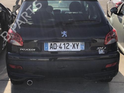Left front door PEUGEOT 206+ (2L_, 2M_) 1.4 i (2LKFWA, 2MKFWA) | BP18227245C2 