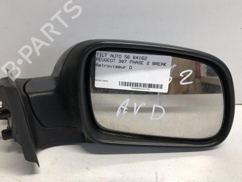 Right mirror PEUGEOT 307 Break (3E) 1.6 HDi 110 | BP18220412C27 