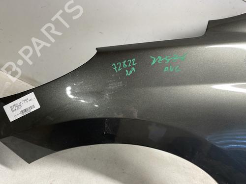Left front fenders PEUGEOT 207 (WA_, WC_) 1.6 HDi | BP26654187C41 