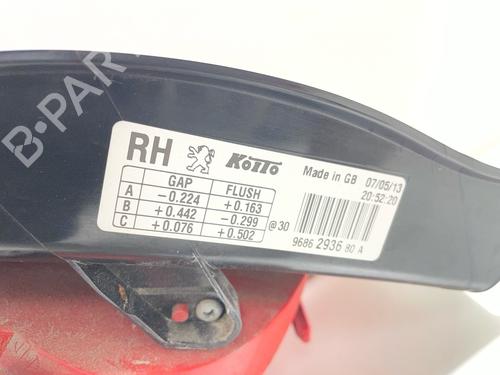 Used Right taillight Right taillight PEUGEOT 508 I (8D_) 2.2 HDi (204 hp) 40056404 40056404
