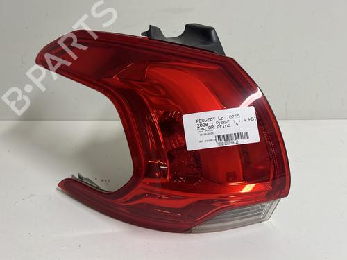 Used Left taillight PEUGEOT 2008 I (CU_) 1.4 HDi (68 hp) 20173205