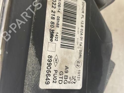 Left headlight PEUGEOT 208 I (CA_, CC_) 1.4 HDi | BP29481670C28 