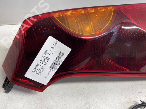 Left taillight NISSAN NOTE (E11, NE11) 1.5 dCi | BP24446762C34 