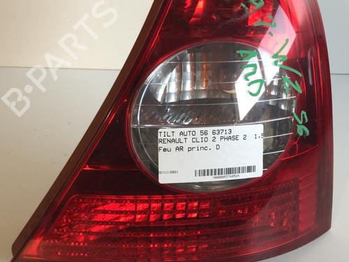 Used Right taillight RENAULT CLIO II (BB_, CB_) 1.5 dCi (B/CB07) (65 hp) 18210913