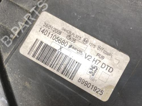 Right headlight PEUGEOT 807 (EB_) 2.0 HDi | BP18217943C29 