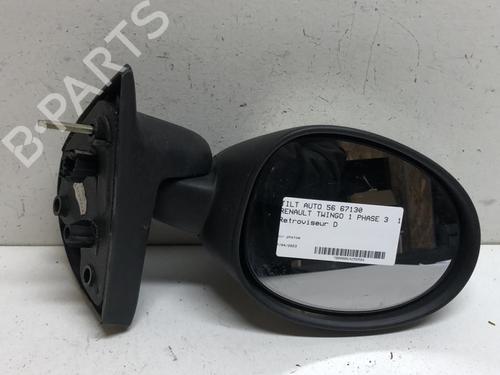 Retrovisor derecho RENAULT TWINGO I (C06_) 1.2 16V (C06C, C06D, C06K) (75 hp) 18219681