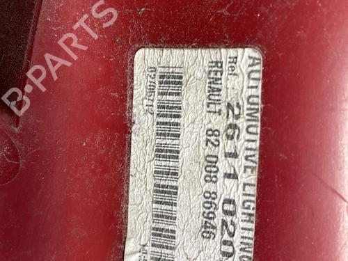 Right taillight RENAULT CLIO III (BR0/1, CR0/1) 1.5 dCi (C/BR0G, C/BR1G) | BP26008391C35