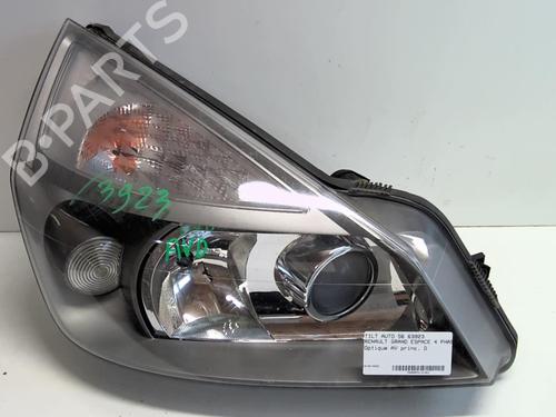 Used Right headlight Right headlight RENAULT ESPACE IV (JK0/1_) 3.0 dCi (JK0J, JK0V) (177 hp) 18208377 18208377