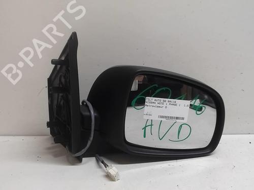 Right mirror NISSAN NOTE (E11, NE11) 1.5 dCi | BP18208883C27 