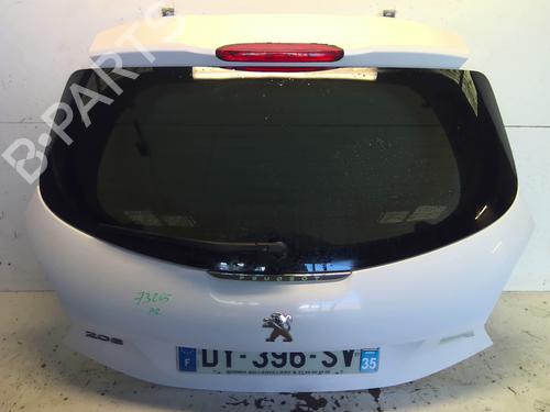 Used Tailgate PEUGEOT 208 I (CA_, CC_) 1.2 VTI 82 (82 hp) 28494617
