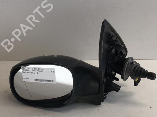 Left mirror PEUGEOT 206 Hatchback (2A/C) 1.4 HDi eco 70 | BP18214001C26 