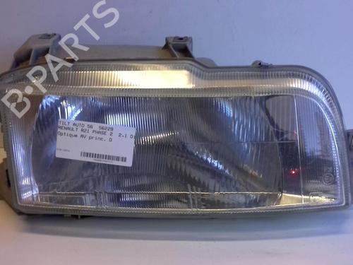 Used Right headlight Right headlight RENAULT 21 (B48_) 2.1 D (B48V/B48O) (72 hp) 19059016 19059016