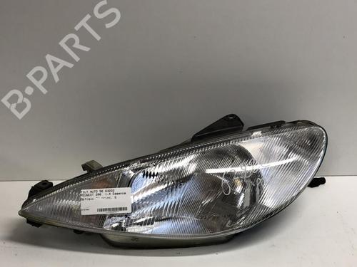 Used Left headlight Left headlight PEUGEOT 206 Hatchback (2A/C) 1.4 i (75 hp) 18227854 18227854