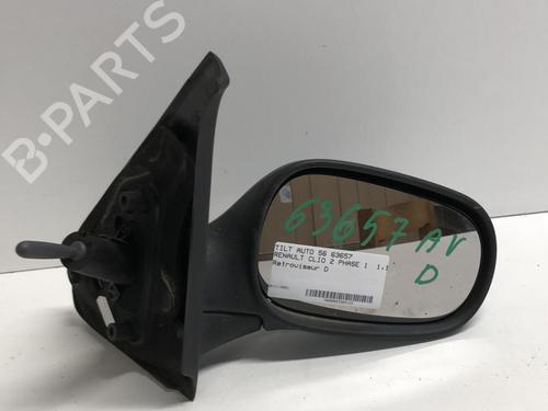 Right mirror RENAULT CLIO II (BB_, CB_) 1.2 (BB0A, BB0F, BB10, BB1K, BB28, BB2D, BB2H, CB0A,... | BP18214196C27 