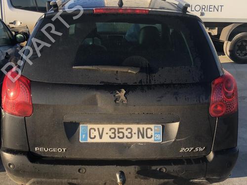 Left rear door PEUGEOT 207 SW (WK_) 1.6 HDi | BP18219574C4