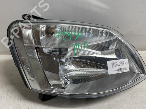 Used Right headlight CITROËN BERLINGO / BERLINGO FIRST MPV (MF_, GJK_, GFK_) 1.6 HDI 90 (MF9HX) (90 hp) 25716163