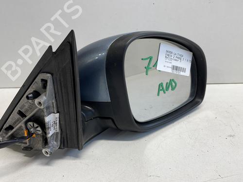Used Right mirror SKODA FABIA II (542) 1.6 TDI (75 hp) 23762268