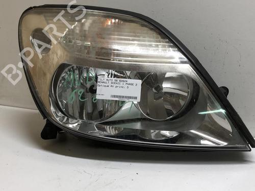 Used Right headlight Right headlight RENAULT SCÉNIC I MPV (JA0/1_, FA0_) 1.9 dCi (JA05, JA1F) (102 hp) 18217945 18217945