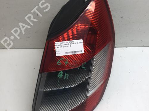 Used Right taillight RENAULT GRAND SCÉNIC II (JM0/1_) 1.9 dCi (JM0G, JM12, JM1G, JM2C) (120 hp) 18216478