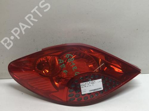 Used Left taillight PEUGEOT 207 (WA_, WC_) 1.4 (73 hp) 18230302