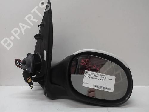 Used Right mirror PEUGEOT 206+ (2L_, 2M_) 1.4 HDi eco 70 (68 hp) 18232655